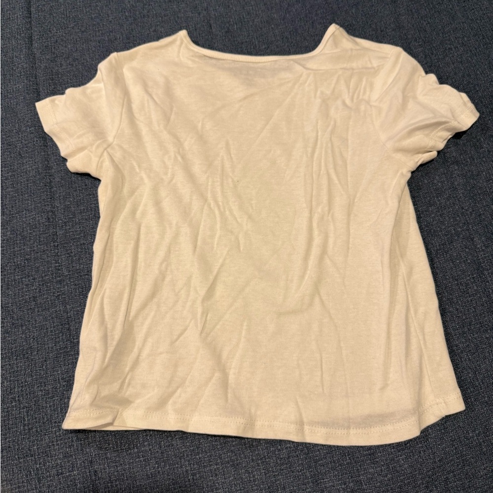 Art Class Soft White Tee - Picture 3 of 3